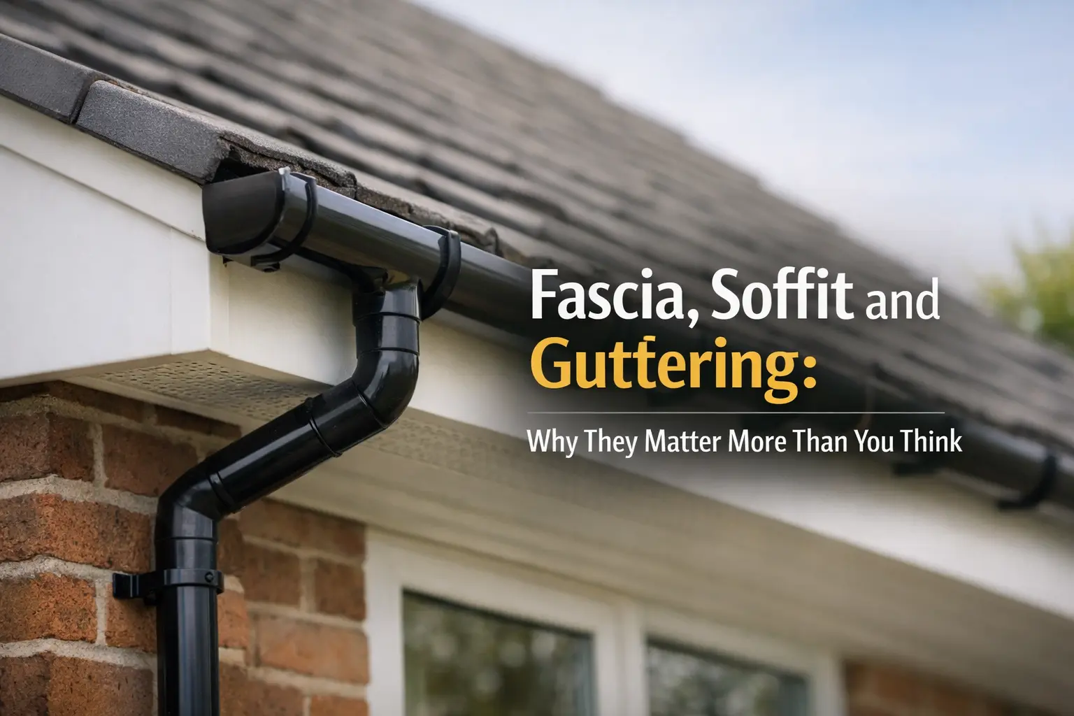 Read more about the article Fascia, Soffit and Guttering: Why They Matter More Than You Think